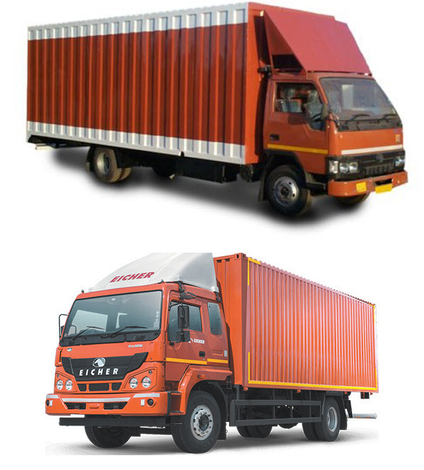 close body container truck new delhi