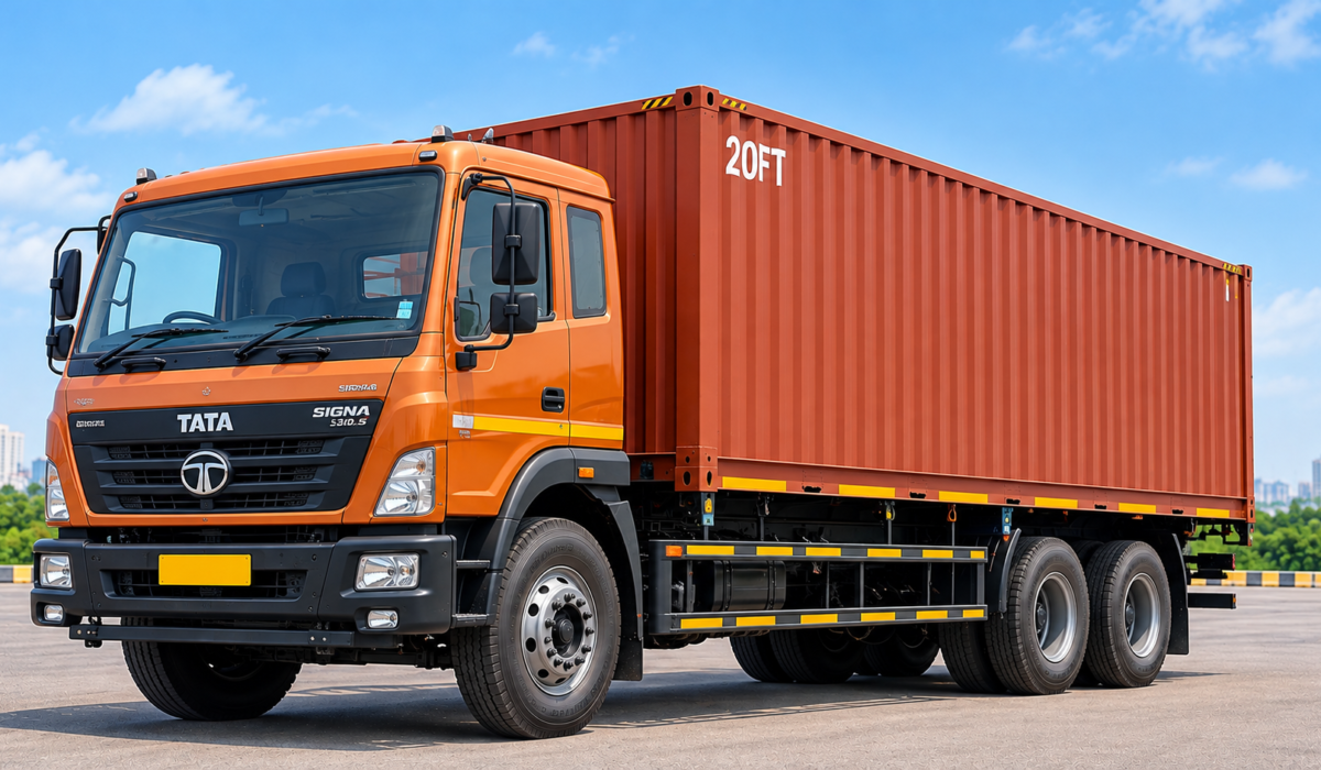 20ft container truck