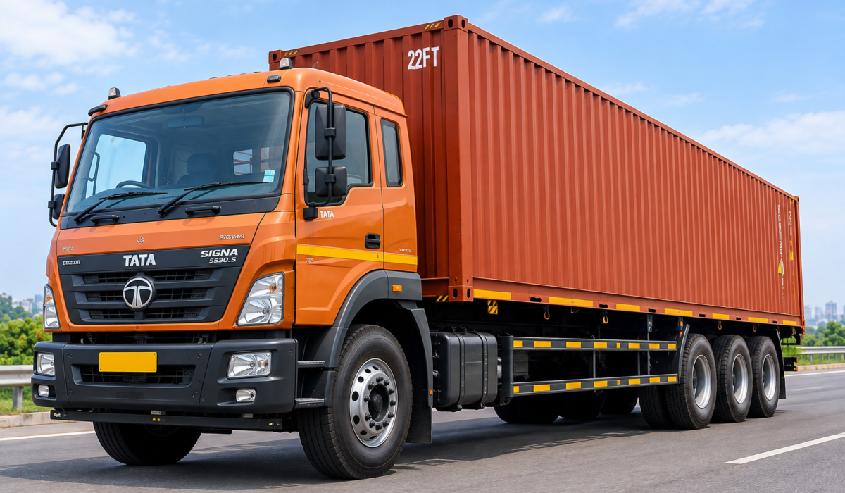 22ft container truck